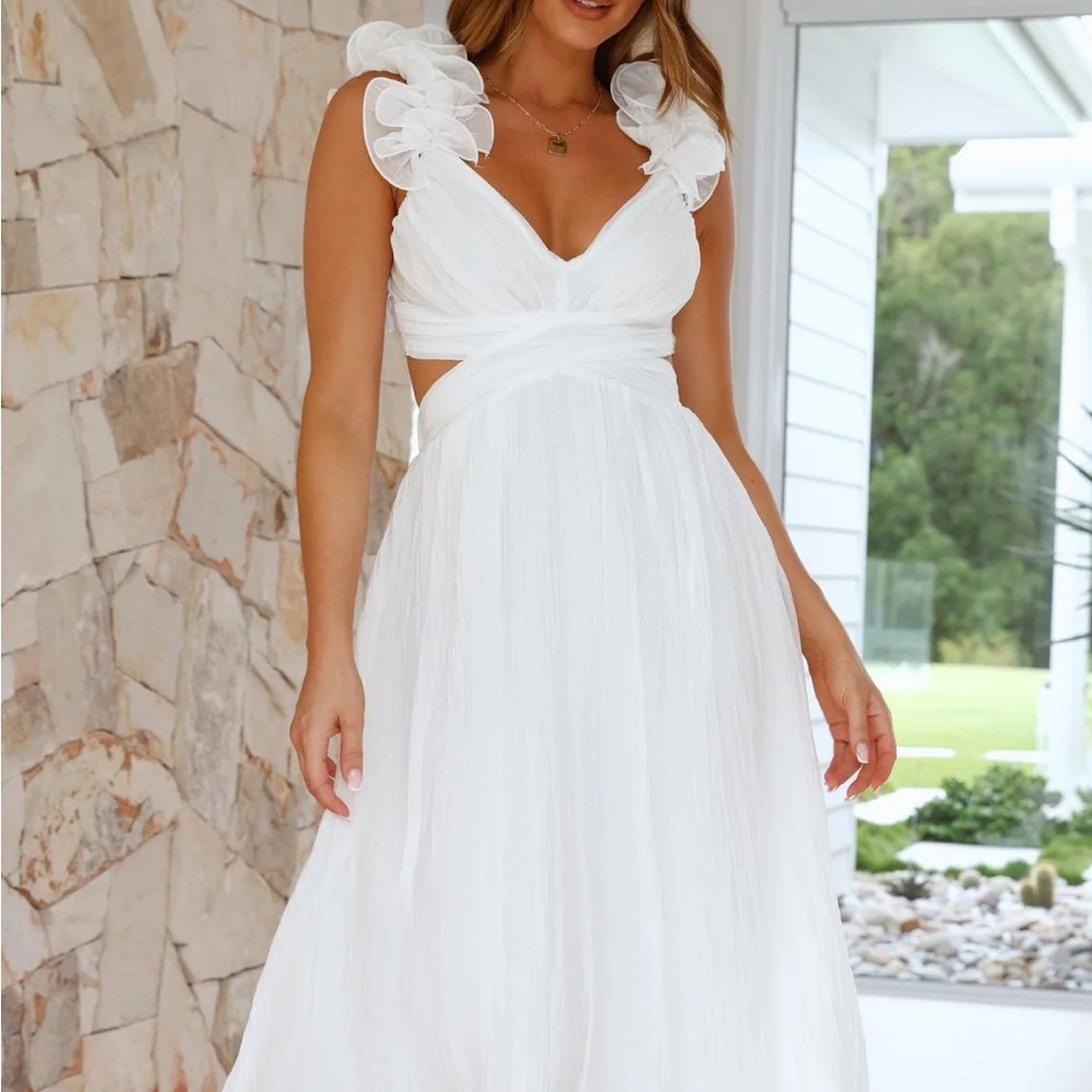 Cadell White Maxi Dress